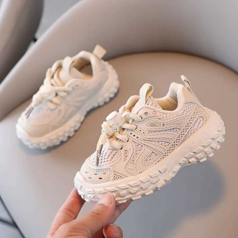 Tenis Childrens Spring/Autumn Boys Baby Edition Breathable Mesh Sneakers Platform Casual Shoes Girls Zapatillas Ni o H260305