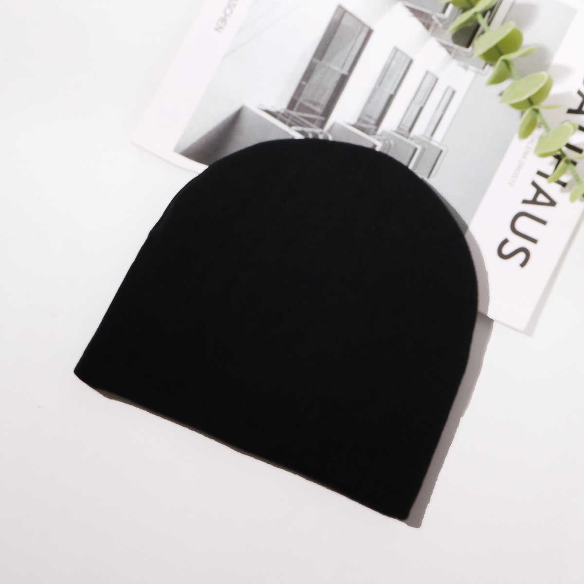 Beanie/Skull Caps Gothic style personality casual trend knitted hat autumn and winter warm and cold comfortable breathable cold hat H241016