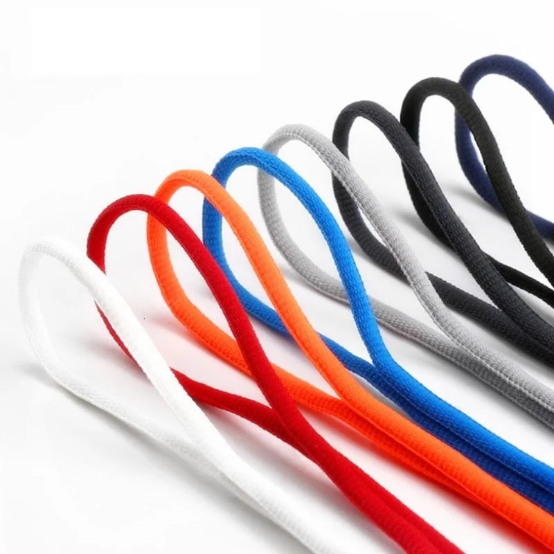 Ellipse Semicircle Nylon Shoelaces Sneaker Boots Shoeslaces Casual Sport Shoe laces Black White Red Blue Green Pink Brown Purple 241016