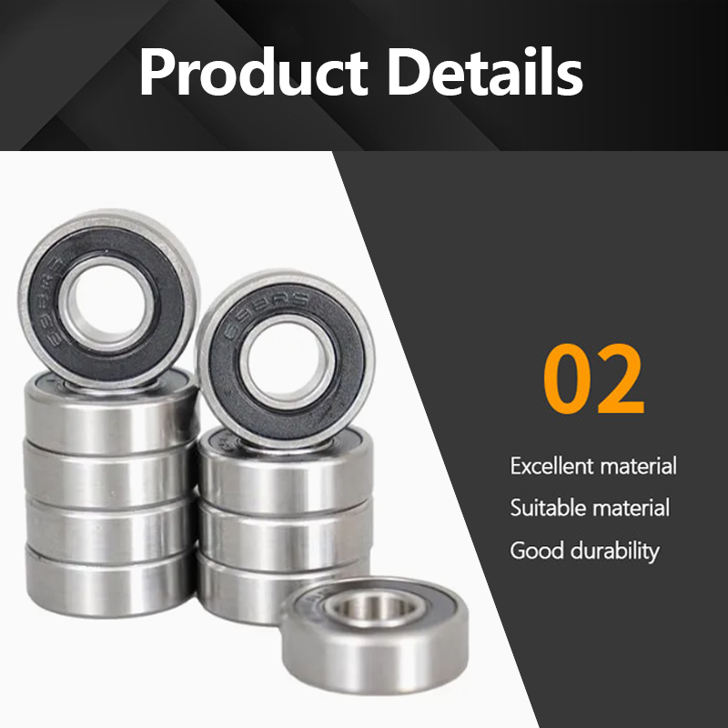 Zju Bearing Stainless SteelBearing SteelCeramic Mini Ball Bearing 698 Zv3 Zv4 P6