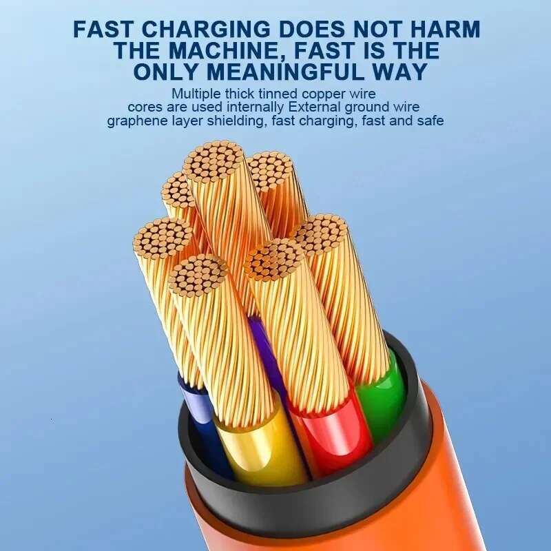 120W 7A Fast Charge Type 180 Degree Rotation Elbow Game for Xiaomi Redmi Honor Phone Charger USB C Cable