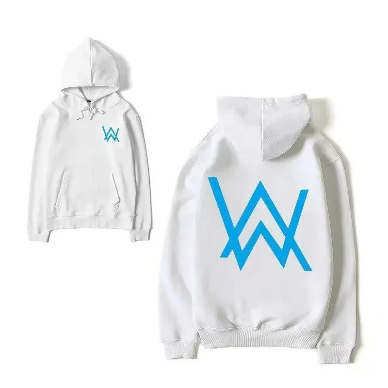 Alan Walker Women Fashion Hoodies Print Pullover Hooded Music Rapper Hip Singer Sweatshirt for Fans Men Tops 241011