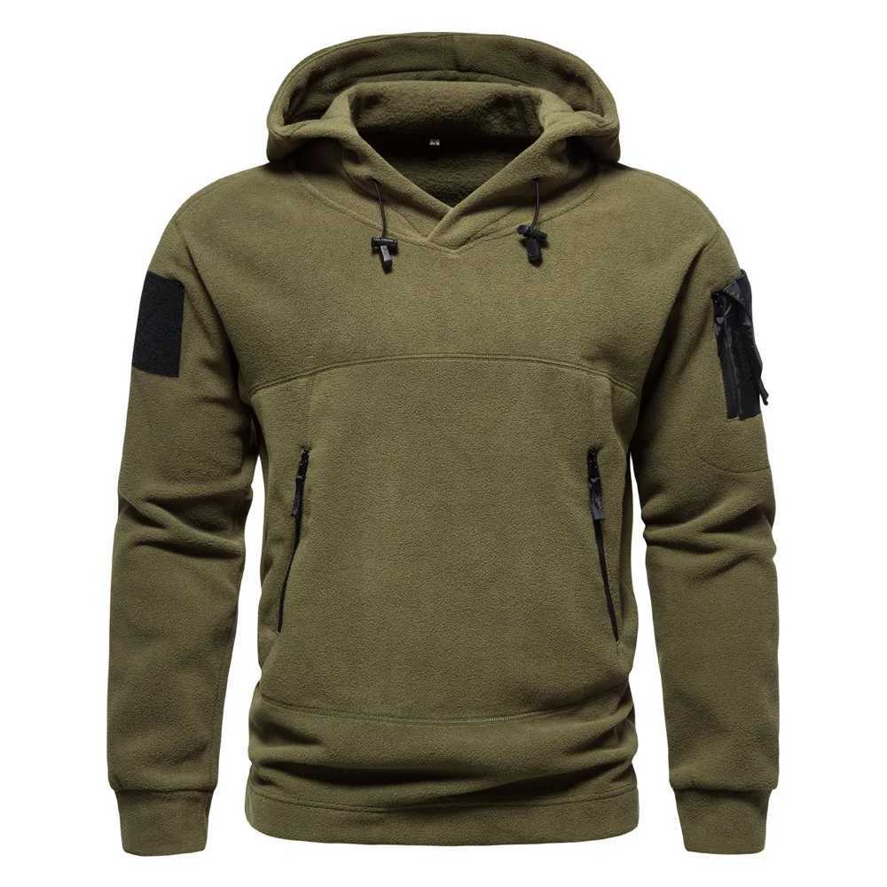 2024 Mens Thick Wool Sweater Autumn Winter Mens Sports Hat Black Windproof Extra Large Mens Street Clothing Hoodie Y241016