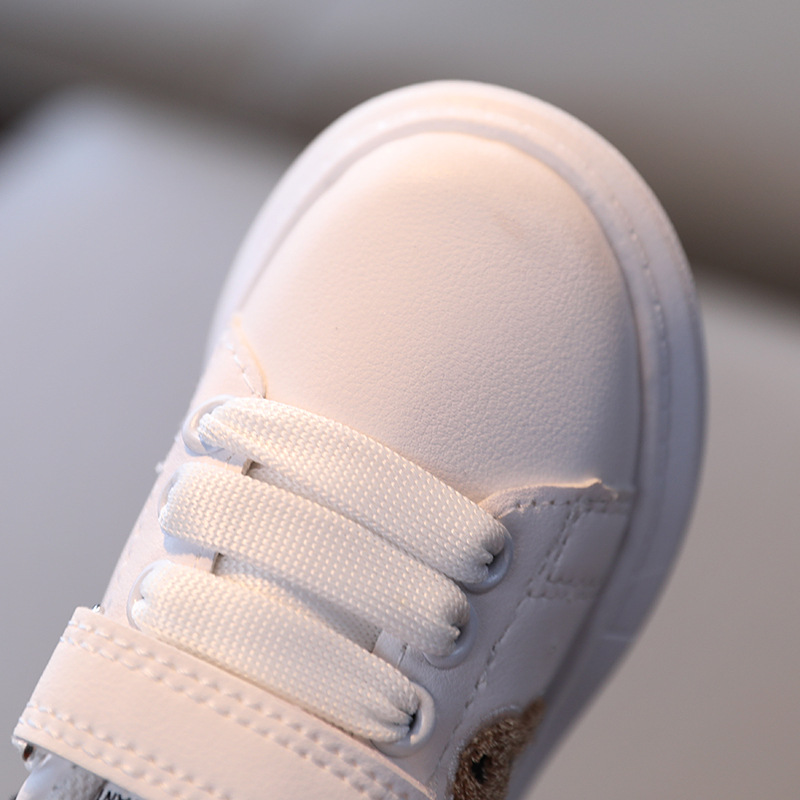 Children Shoes for Girls Boys Solid Color Fashion Casual Sneakers 1-6 Years Kids Walking Sports Shoes Cutefeet Baby Toddler Sneaker Sizes 21 - 30
