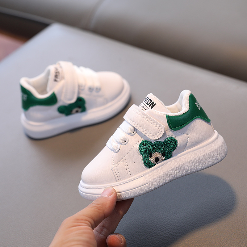 Children Shoes for Girls Boys Solid Color Fashion Casual Sneakers 1-6 Years Kids Walking Sports Shoes Cutefeet Baby Toddler Sneaker Sizes 21 - 30