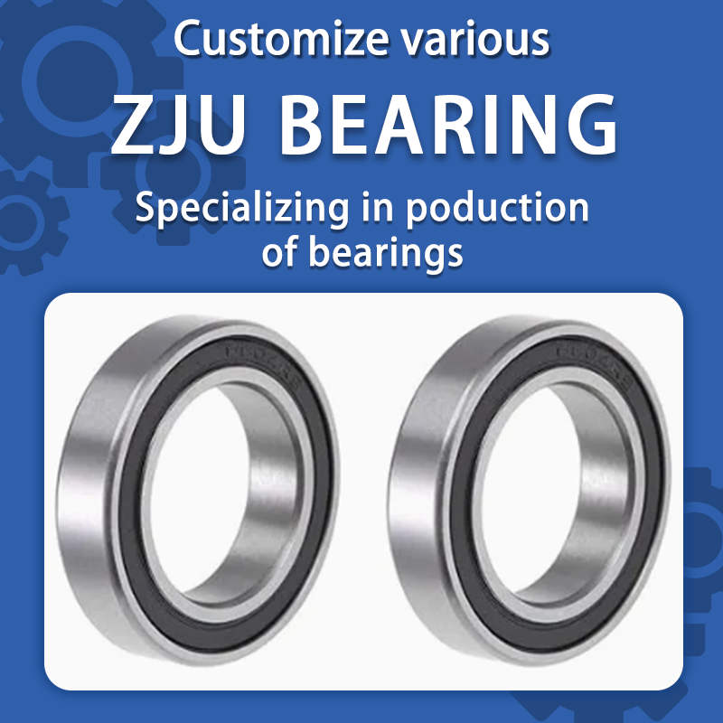 Zju Bearing Stainless SteelBearing SteelCeramic Mini Ball Bearing 698 Zv3 Zv4 P6