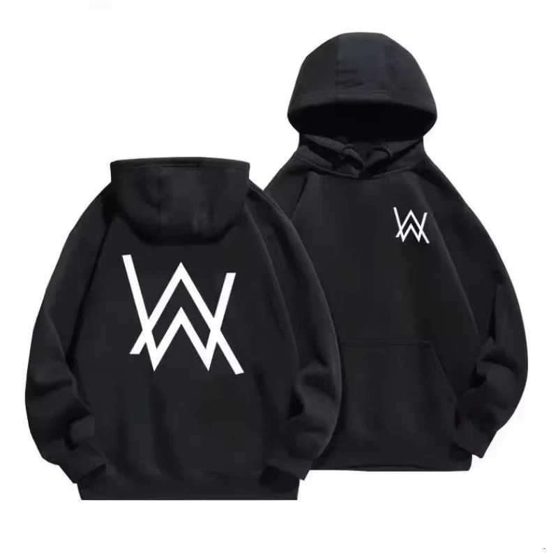 Alan Walker Women Fashion Hoodies Print Pullover Hooded Music Rapper Hip Singer Sweatshirt for Fans Men Tops 241011