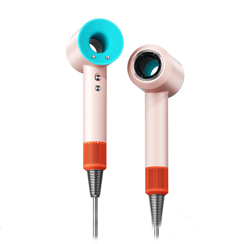 Dryers Salon Anion Mute Dryer Designer Powerful Leaf Free High-speed Home Electric Hair Drier Safety Egative Ionic Profession Blow Travel