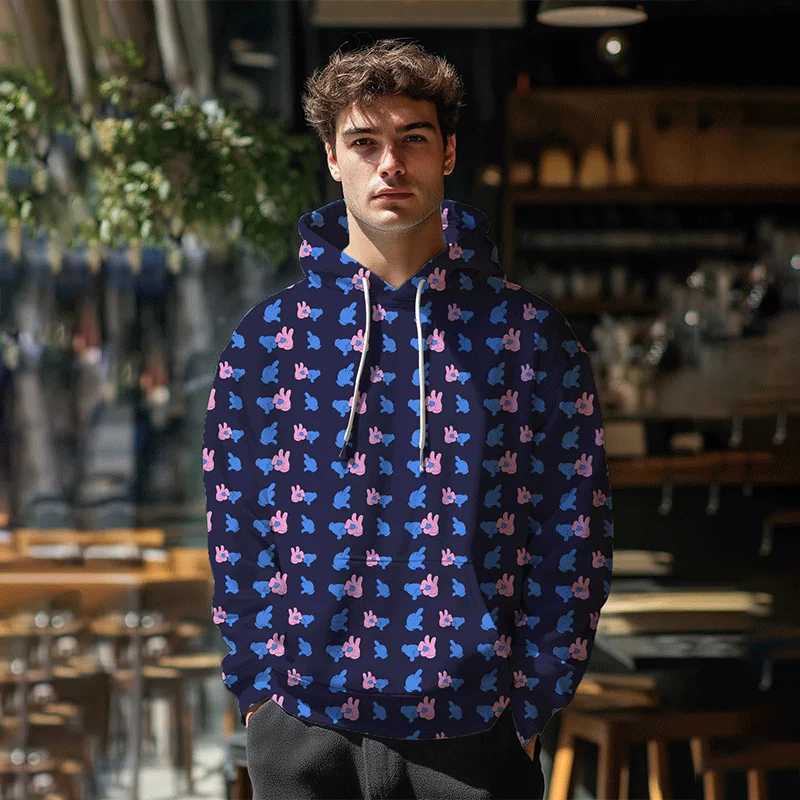 3D Merry Christmas Printed Hoodie Childrens Harajuku Funny Reindeer Graphic Hoodie Sweater Womens Santa Claus Pullup Clothing Y241016