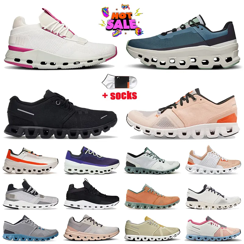 2025 Men Women Running Shoes Pink Designer Sneakers Triple Black White Grey Green Blue Mens Womens Outdoor Sports Trainers