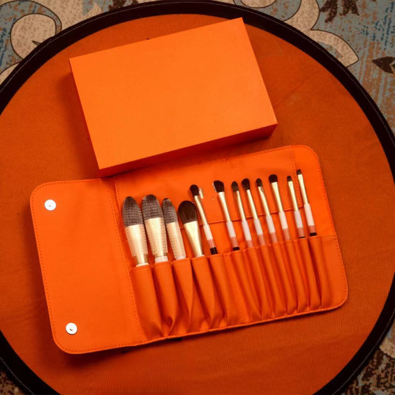 Party Favors 12-Piece Makeup Brush Set Wool Manufacturing Gift Box Packaging Home Office New Year Gifts 45876