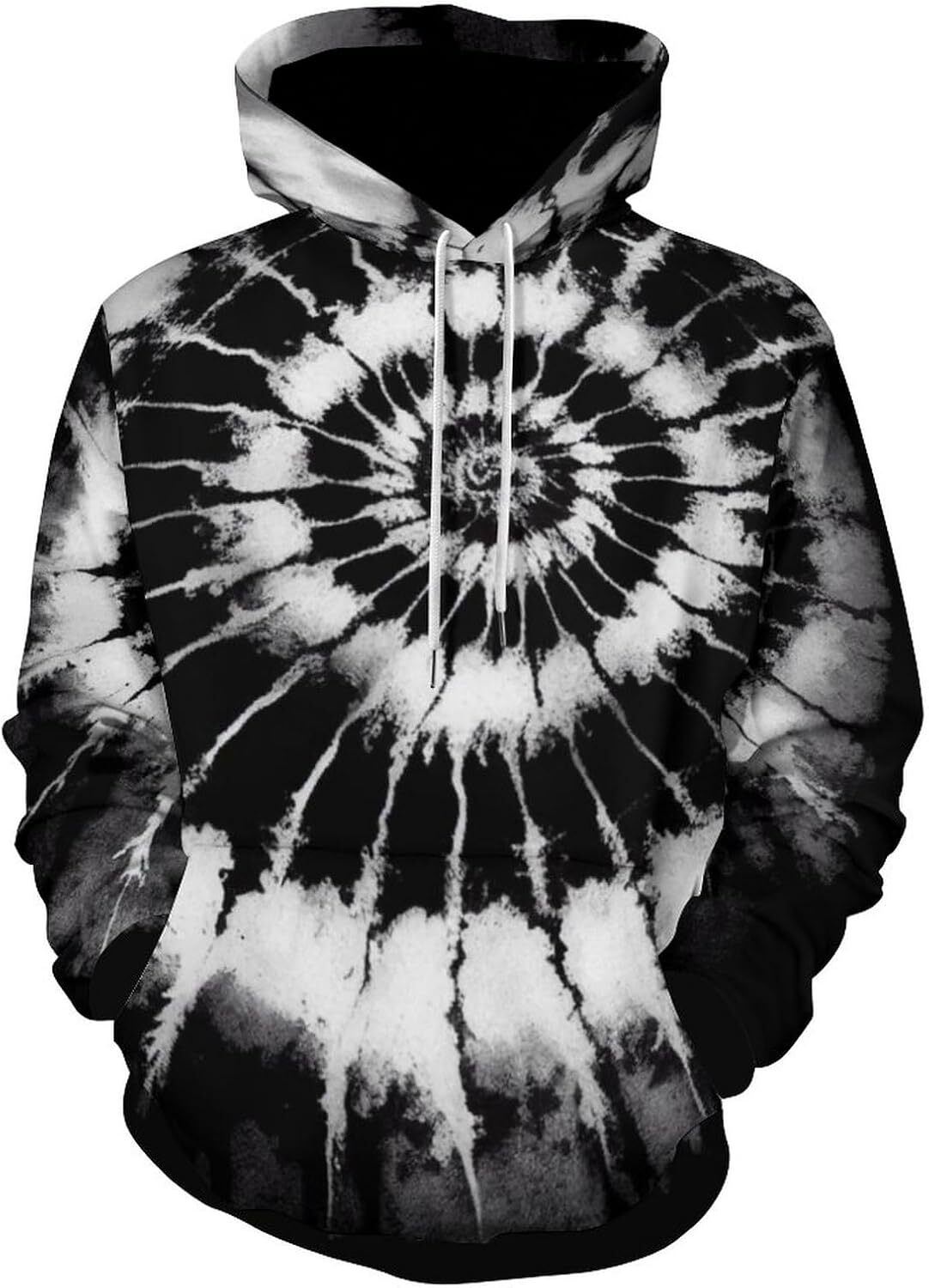 Hoodie for Mens Womens Mens Funny Darkness Liquid Stripe Spiral Hoodies 3D Abstract Art Printed Trippy Long Sleeve Sweatshirt Hoodie Graphic Hoodies s