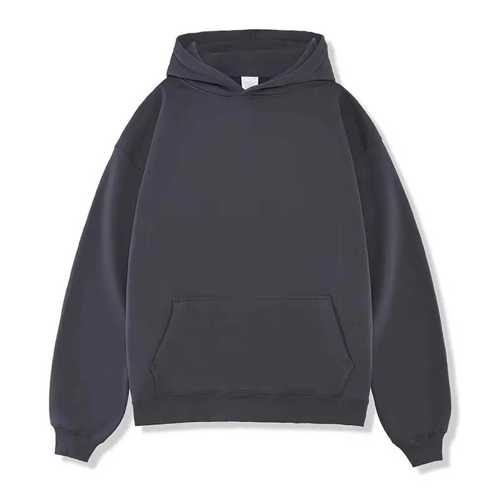 Men Hoodies Women Pullover Hooded Sweat Shirts Solid Color Jogger Long Sleeve Black Jogging Sweatshirt Sport Top Winter ClothingX11