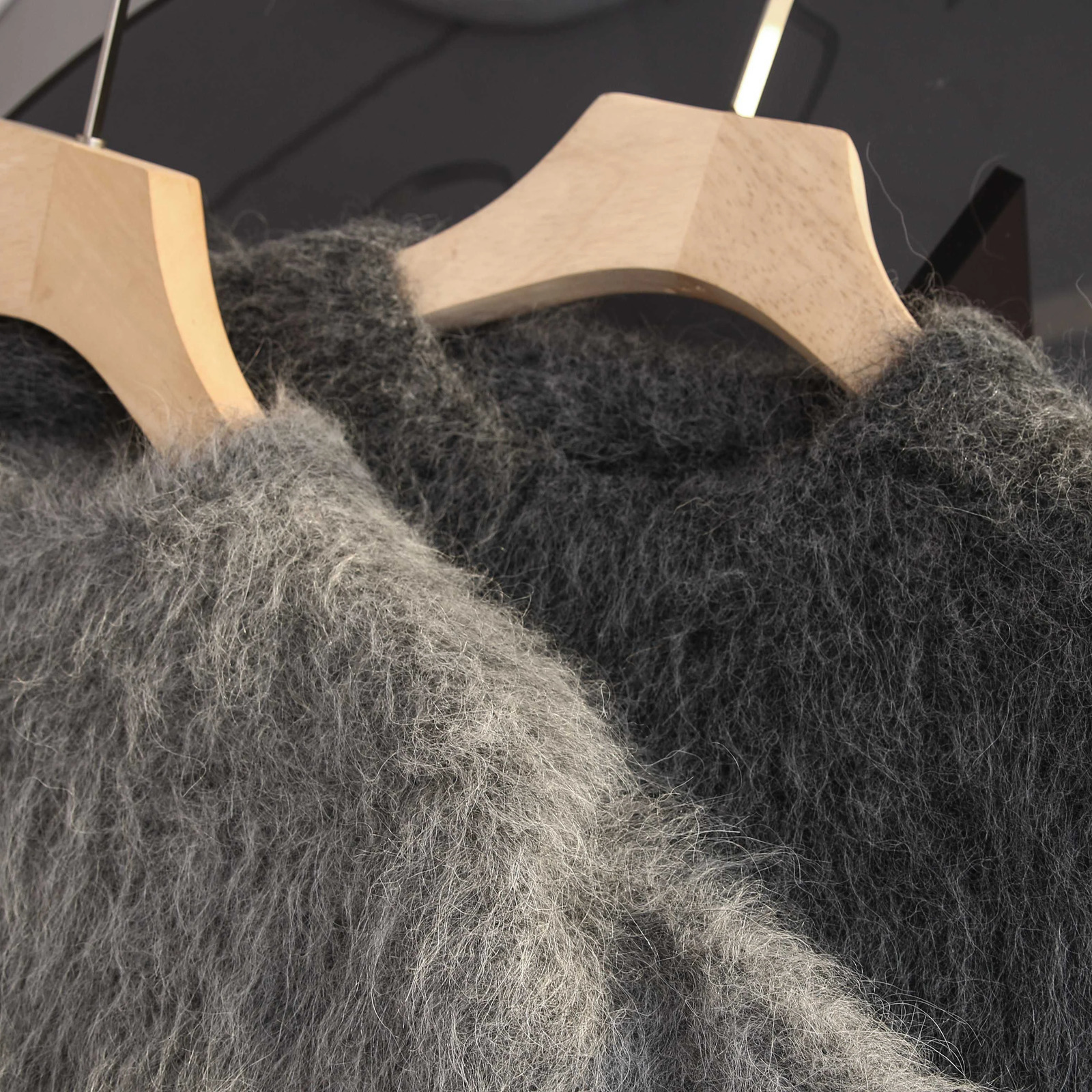 Autumn and Winter Warm Alpaca Slow Pulling Fleece Sweater Solid Knitted Womens 241015