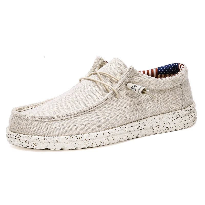 Summer Men Canvas Casual Dude Shoes Alpargatas Hombre Lightweight Plus Big Size 49 50 Drop 241016