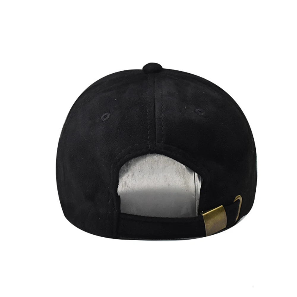 FS Winter Suede Baseball Cap For Men Yellow Green Women Hat Streetwear Curved Brim Trucker Caps Gorras Para Mujer 241016