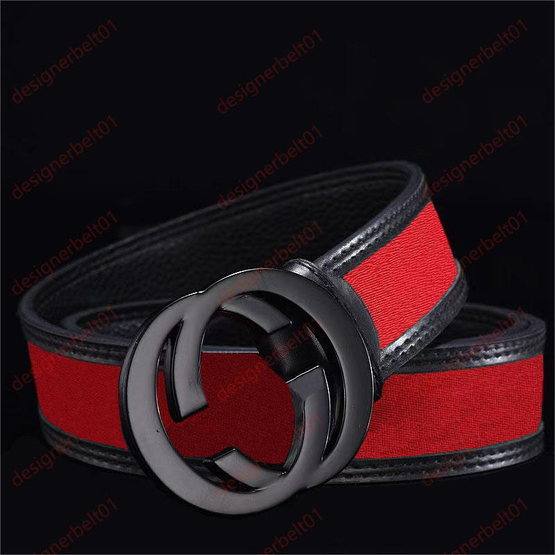 Belt Designer Belt Men's Belt Luxury Belt Fashion Leather Belt Men's High Quality Business Belt Women's Classic Letter Large Gold Buckle Belt Box