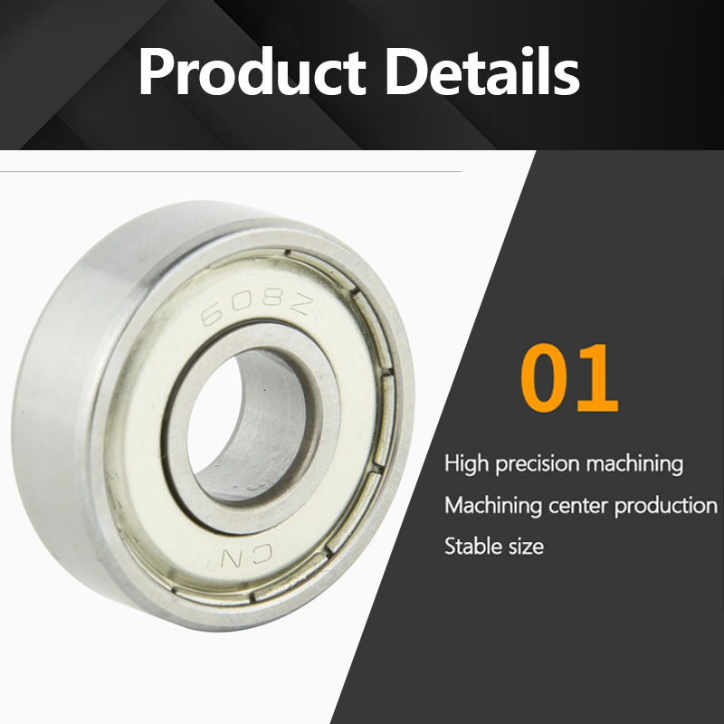 Quiet Deep Groove Ball Bearing for Electric Motor, Zju Brand