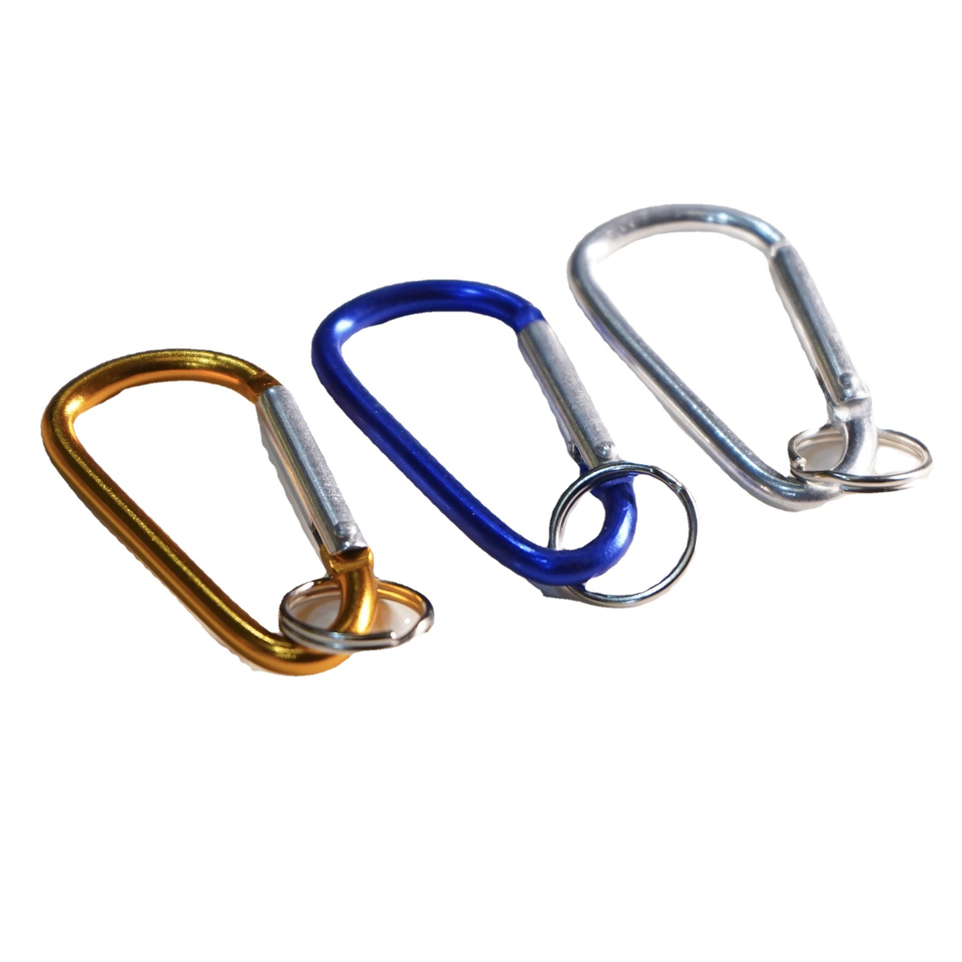 Wholesale D-Shaped Aluminum Clips for Backpacks and Boxes Ideal for Camping Accessories