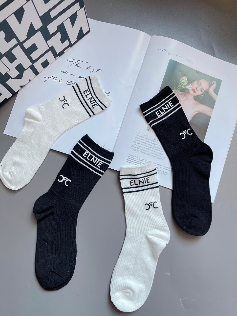 Women's Socks Desig… - image