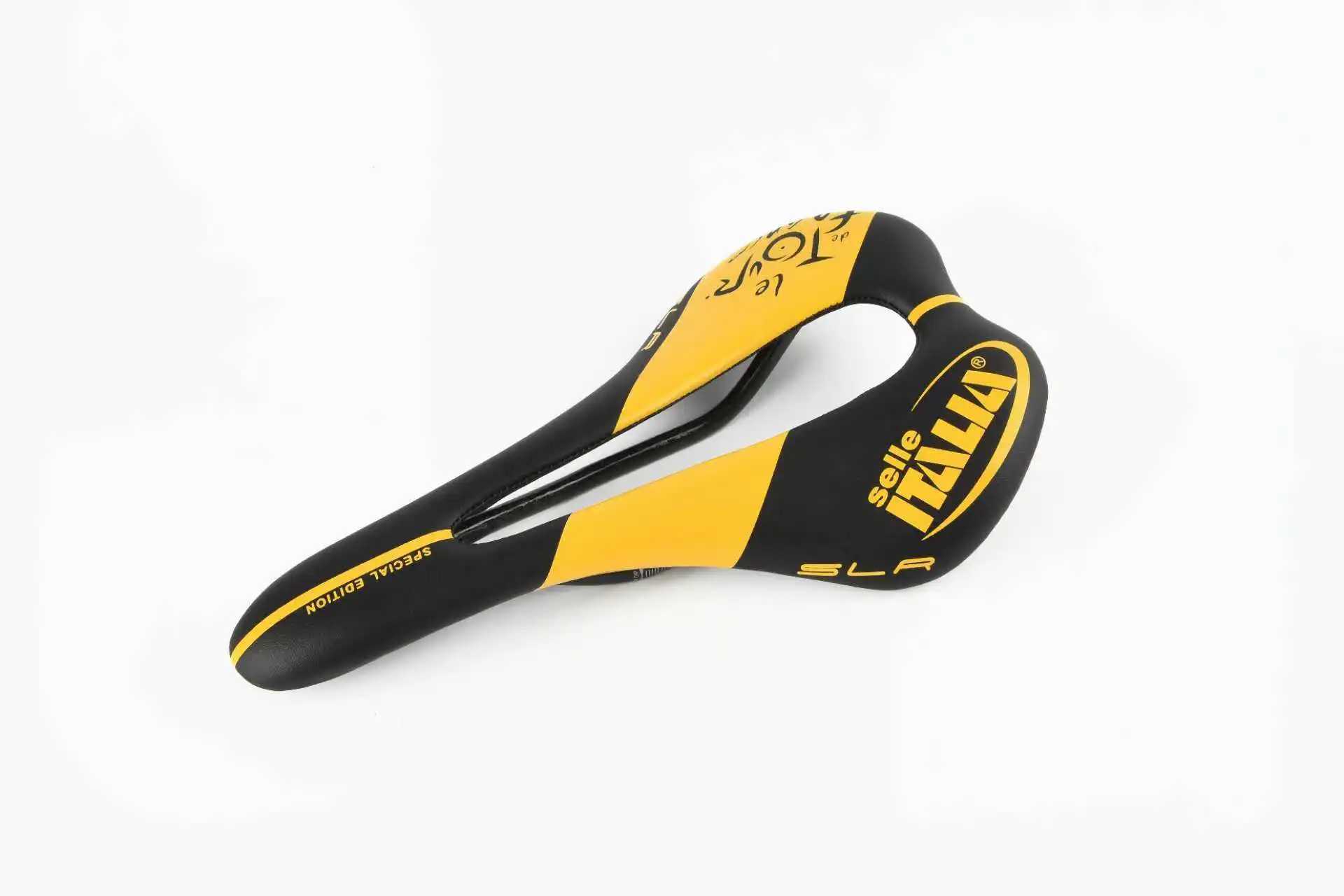Bike Saddles Samana-All Carbon Fiber Seat Ultralight Italia SLR Tekno Flow High Performance Open Seat SuperFlow MTB Road Race S2410161