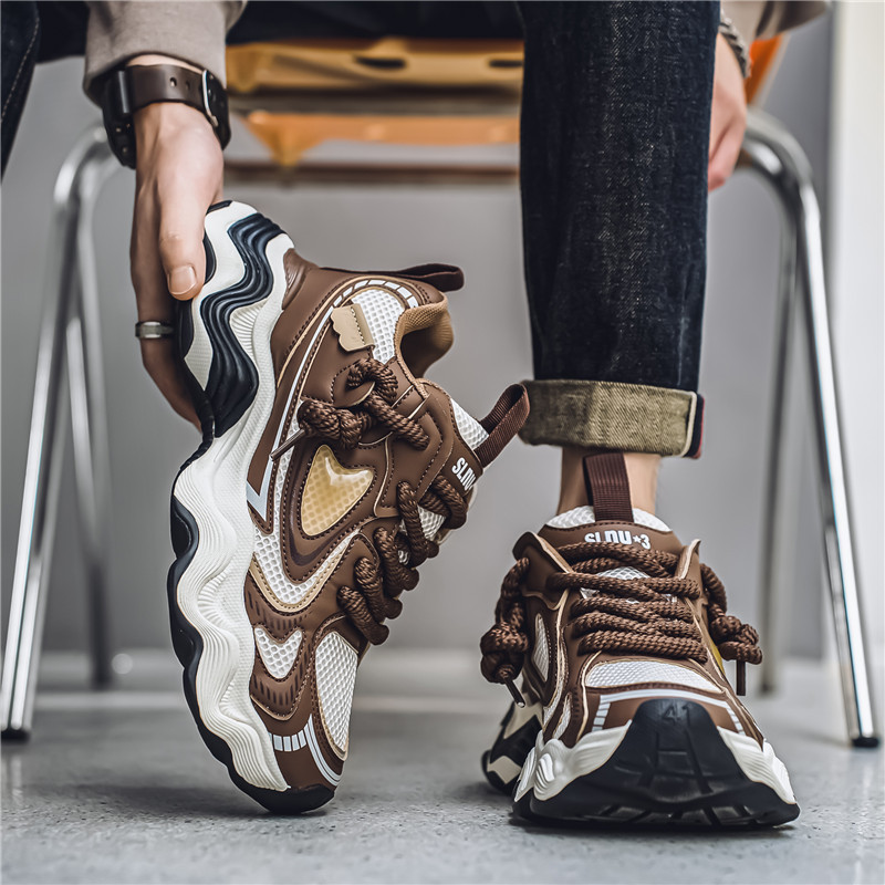 Men's New Thick Soled Korean Casual Versatile Sports Shoes