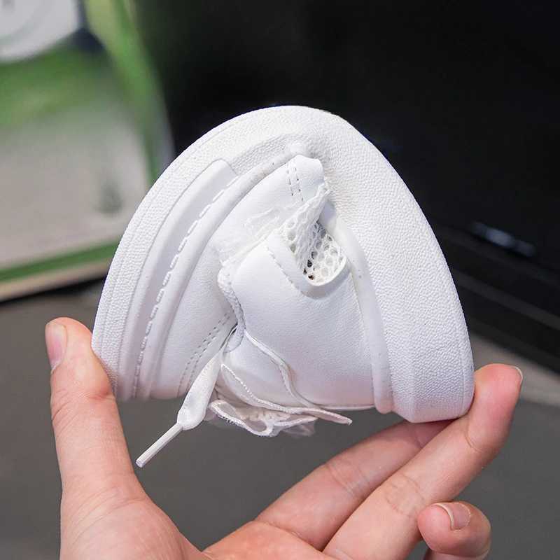 Fashion Casual White Mesh Girls Breathable School Childrens Sports Lace Princess Tennis Shoes M241016 XJ260303