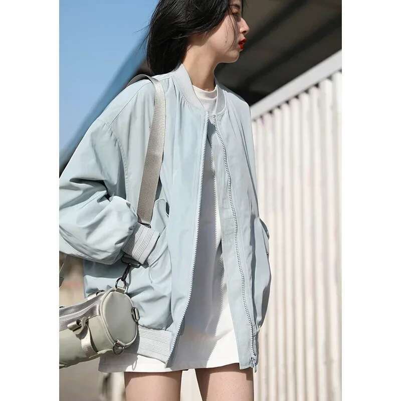 CHIC VEN Spring Autumn Women's Solid Color Loose Long Sleeve T-Shirt O-Neck Basic Top Bottomed Shirt Casual Tshirt Woman Femal