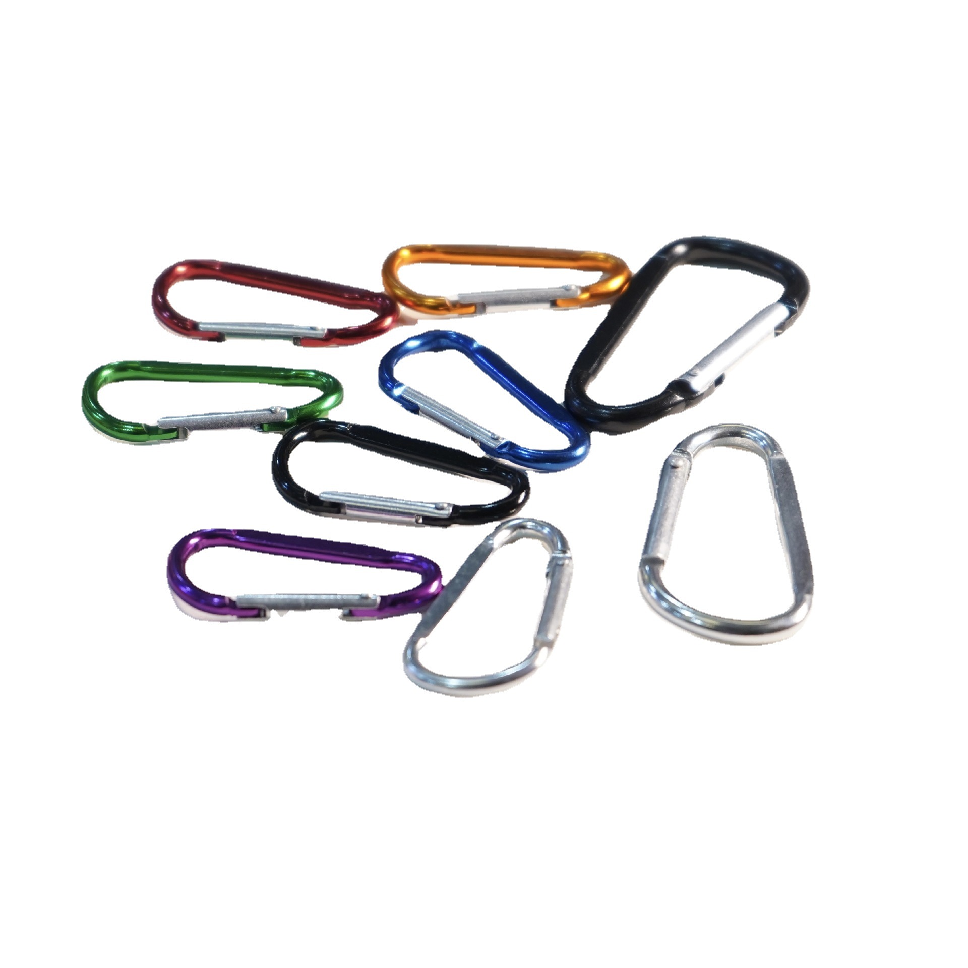 Lightweight Flat Design Mountain Hook - Aluminum Outdoor Carabiner