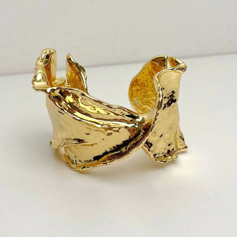 Bobokiki Jewelry European and American Fashion Knot Twisted Steel Retro Open Bracelet 240923