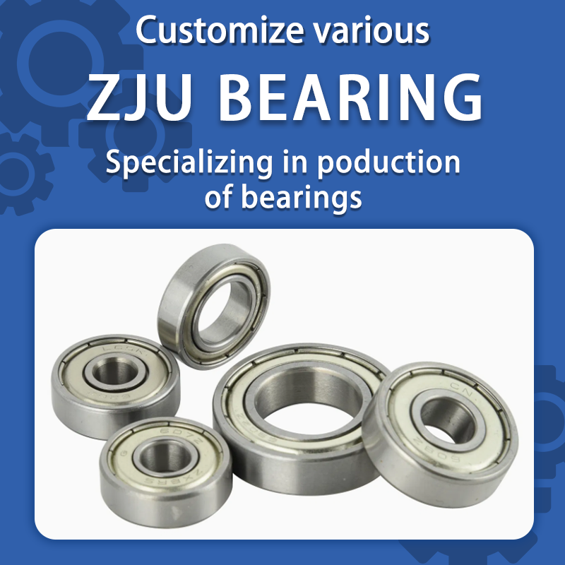 Quiet Deep Groove Ball Bearing for Electric Motor, Zju Brand