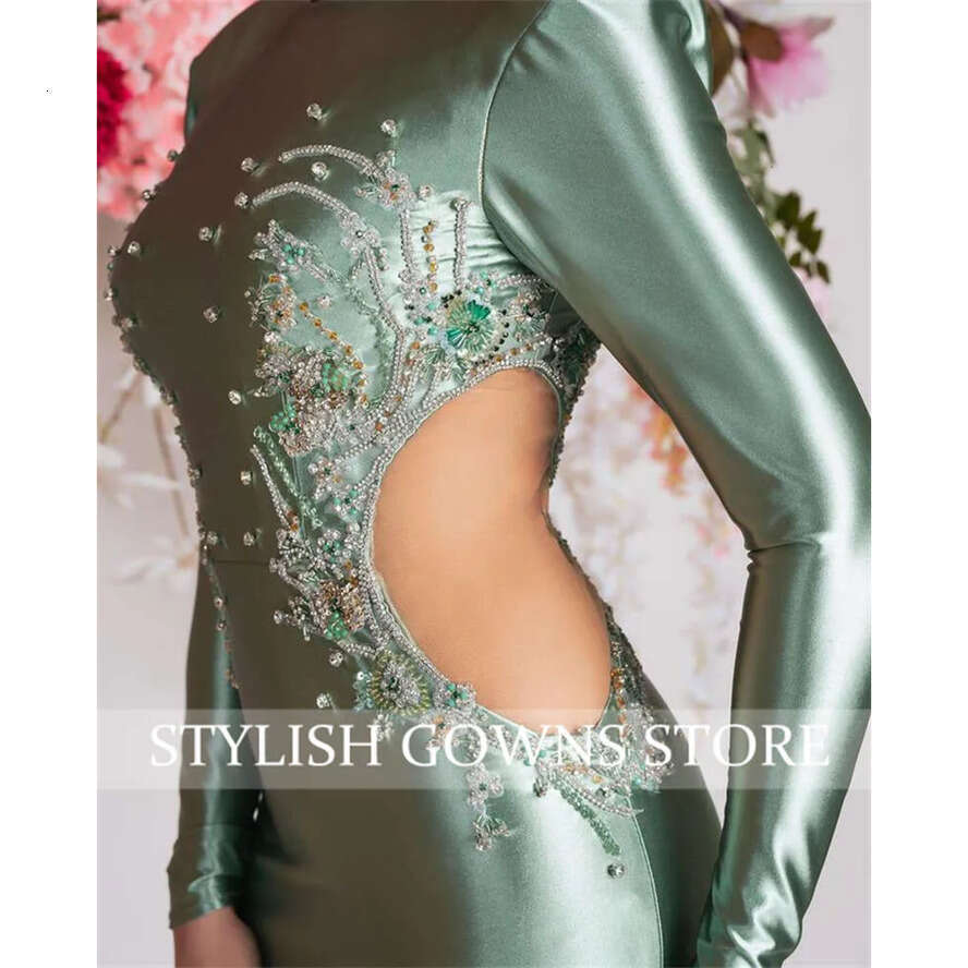 O Neck Short Sexy Prom Crystal Beading Cut Out Birthday Tail Dress Mini Senior Homecoming Party 0627 ut