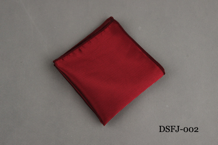 Handkerchiefs 1Pieces Colorful Assorted Mens Pocket Square Silk Classic Handkerchief Set Gift 230428