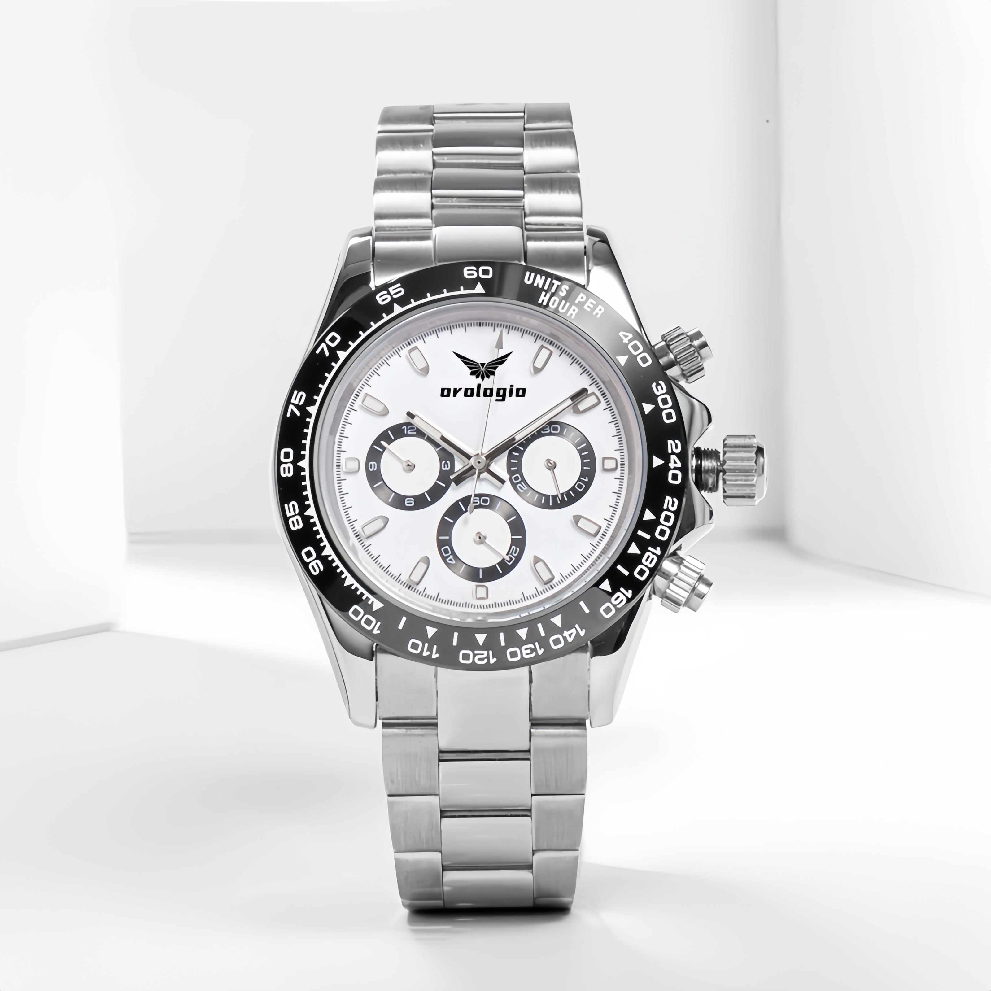 AAA luxe mans automatic watches ceramics full stainless steel super luminous waterproof relojes de lujo para hombre sapphire glass 41MM