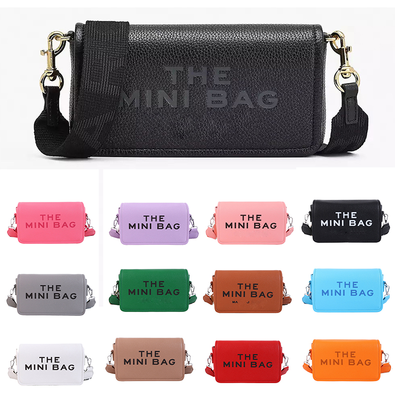 Designer M JAC0BS The Mini bag Leather Crossbody Bag Shoulder Bag Women's Leather Mini Bag Major personality 2S4SMN080S02 Cosmetic Bags & Cases