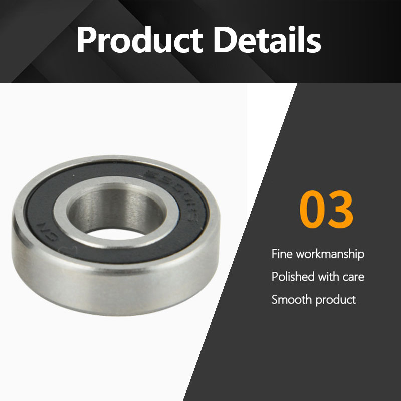 Deep Groove Ball Bearing 604 605 606 607 608 609 Zz RS for 1688 Skateboard Electric Scooter Roller Skates Fingertip Gyroscope Printer