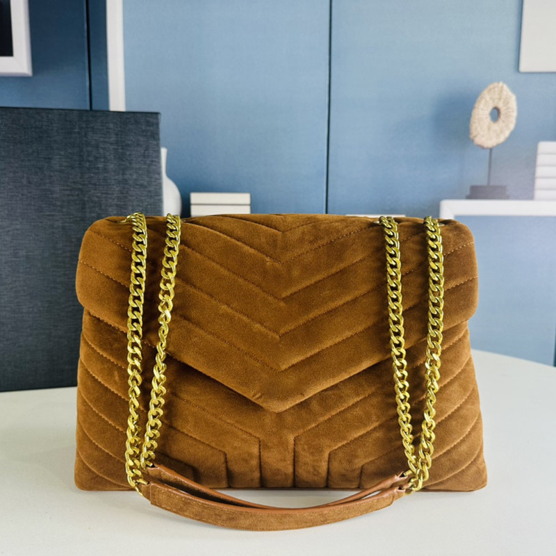 Designer suede Handbags Reticules for Women Lady Shoulder Bag Genuine Leather