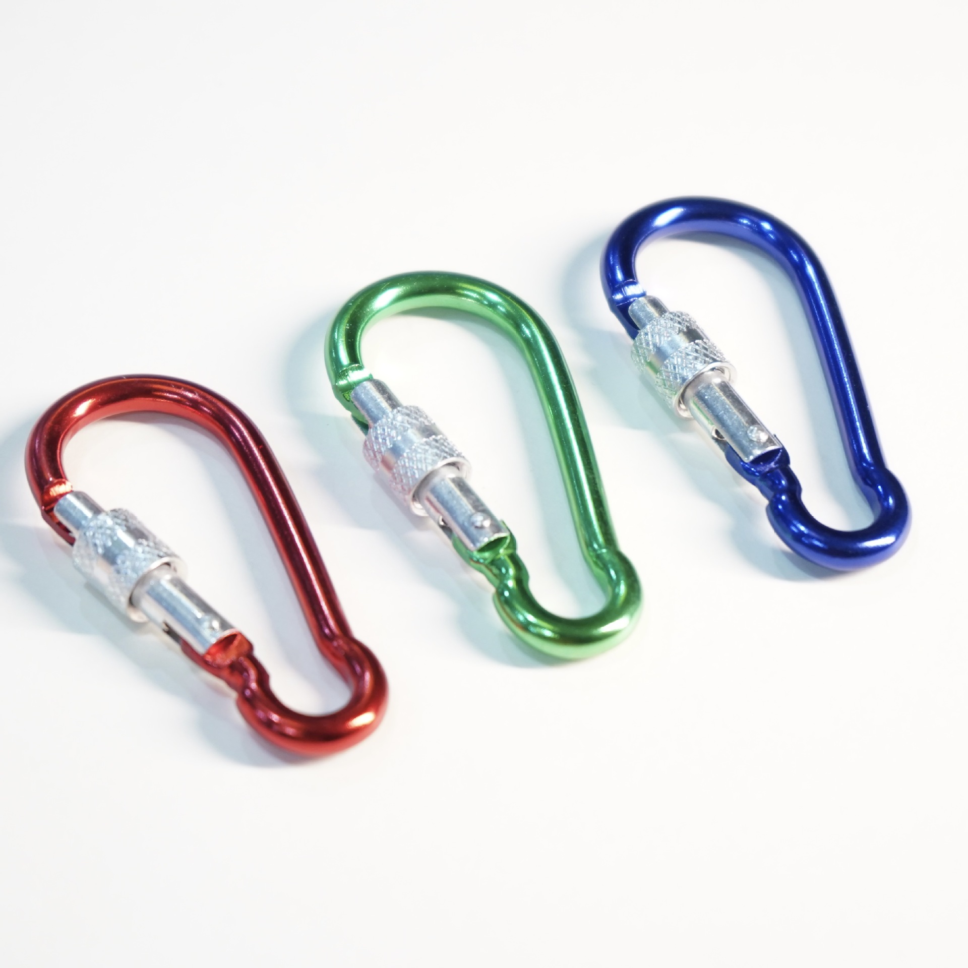 Heavy-Duty Aluminum Locked Carabiner for Mountaineering and Camping Perfect for Water Bottle Holder Accessories