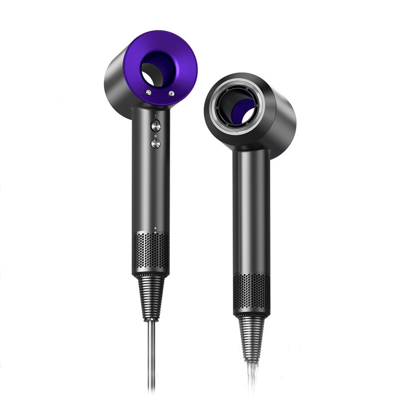 Dryers Salon Anion Mute Dryer Designer Powerful Leaf Free High-speed Home Electric Hair Drier Safety Egative Ionic Profession Blow Travel