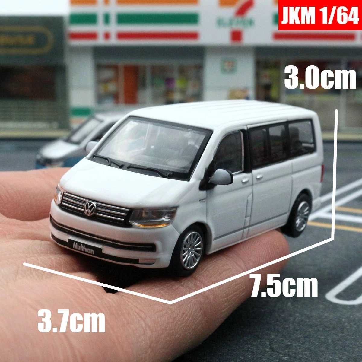 1 64 Volkswagen T6 Multivan MPV Van Miniature Model 1/64 Free Wheels Toy Car Vehicle Diecast Alloy Collection Gift for Boys Kid CL241016
