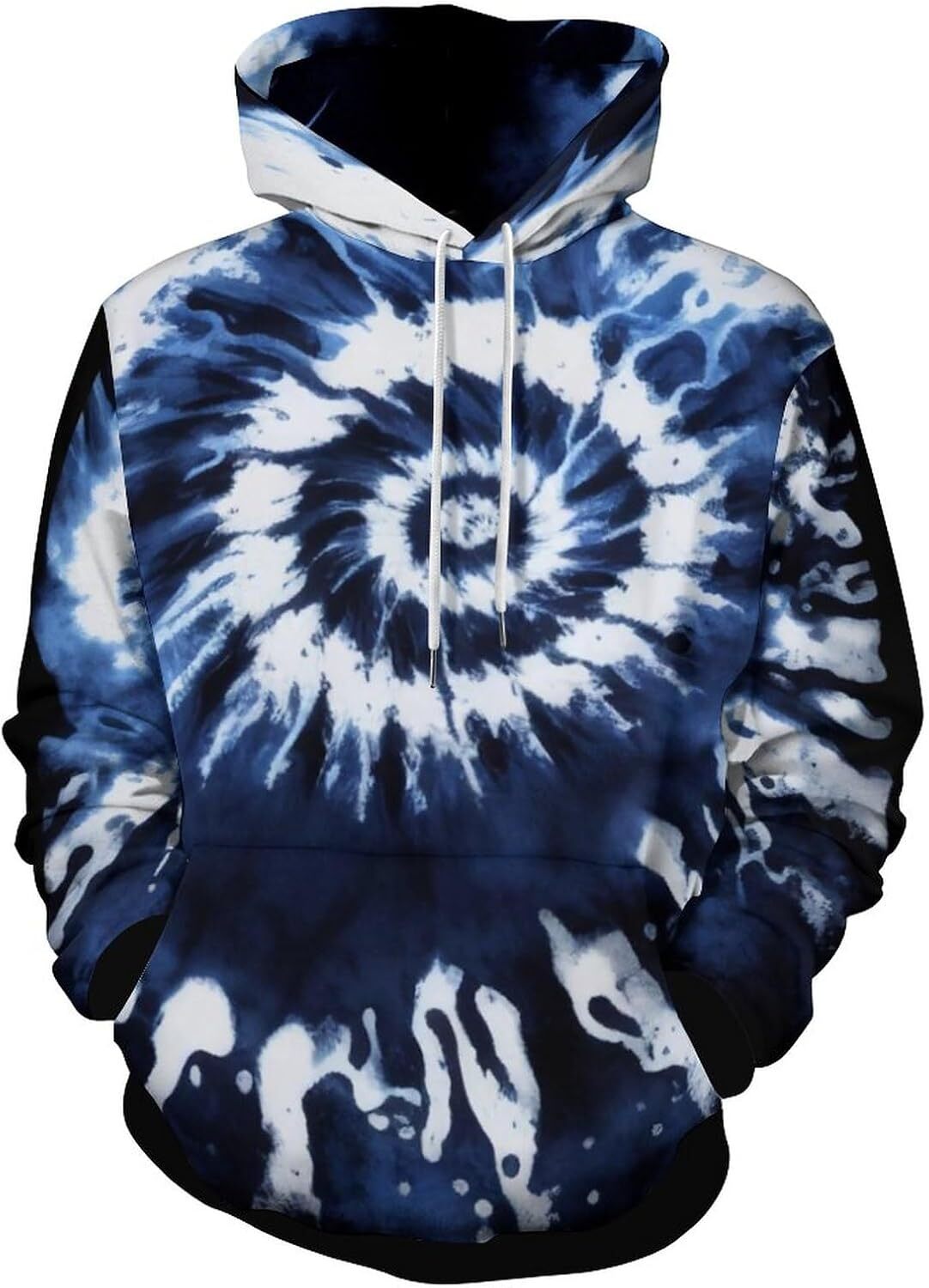 Hoodie for Mens Womens Mens Colorful Neon Magic Hoodie 3D Printed Rainbow Tie Dye Spiral Pattern Long Sleeve Sweatshirt Hoodie Graphic Hoodies sweatsh