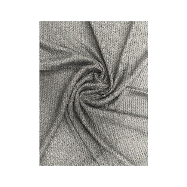 Breathable Polyester-Spandex Yarn Dyed Jacquard Knitting Fabric for Garment Production