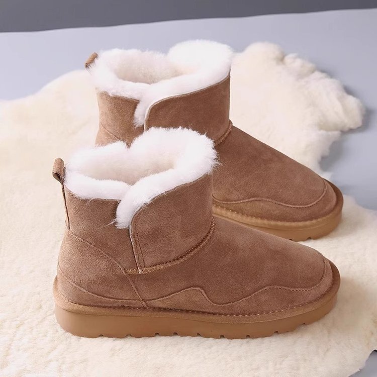 ddmytiger Netizen Northeast Boots Women's 2024 Winter New Collection with Thick Velvet, Anti slip and Warm Snow Cotton Shoes ddmythur