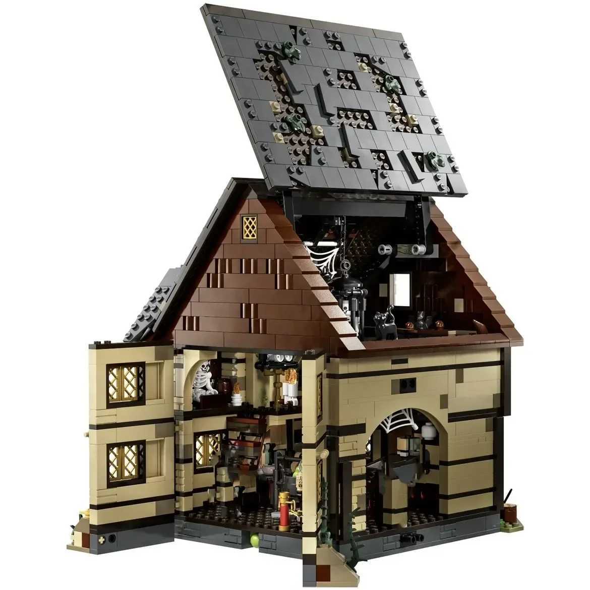 Blocks Blocks 2023 New Ideas 21341 Hocus used The Sanderson Sisters Cottage Building Blocks Halloween Bricks Toys For s Christmas Gifts Y241016WV3L S2