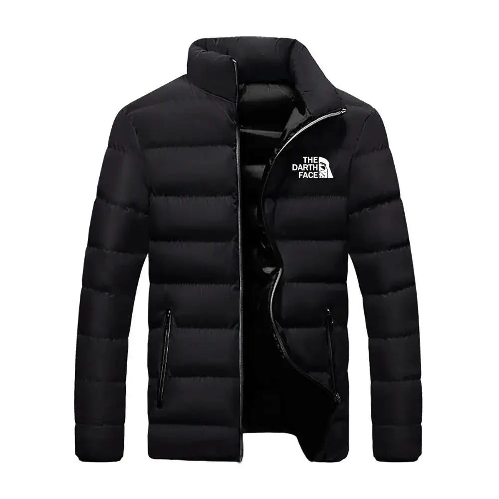 Winter Jacket Men Stand Collar Warm Down Street Fashion Casual Brand Men's Parka North
