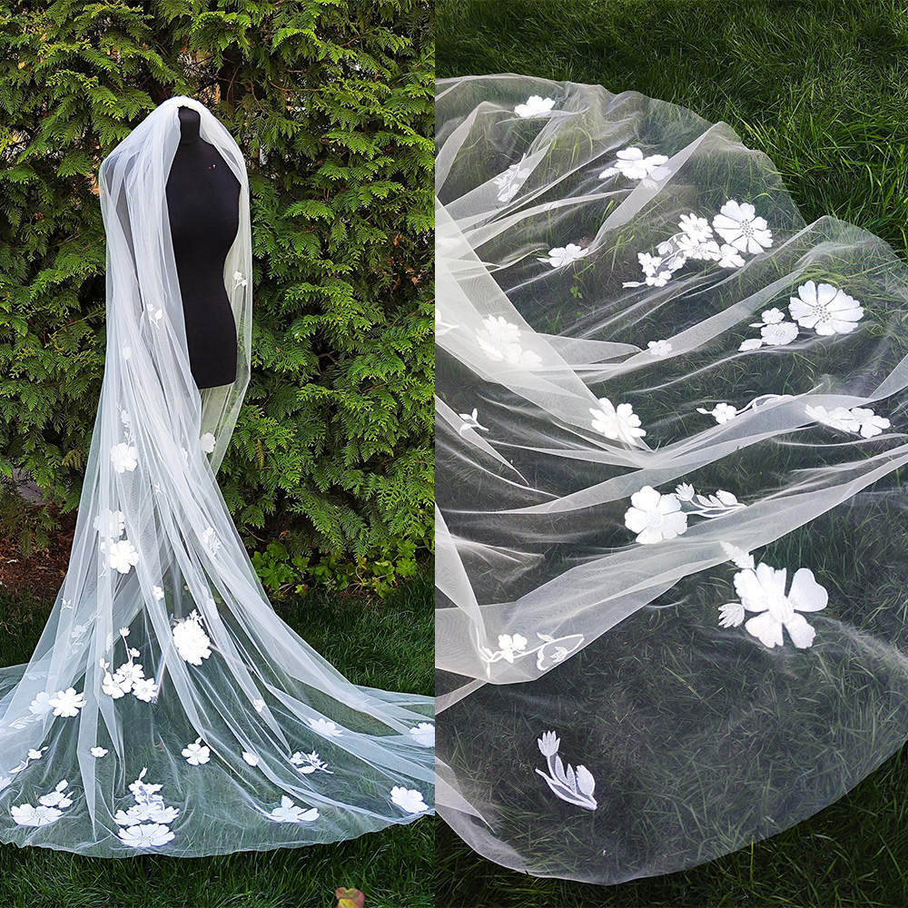 Illusion Wedding Ve… - image