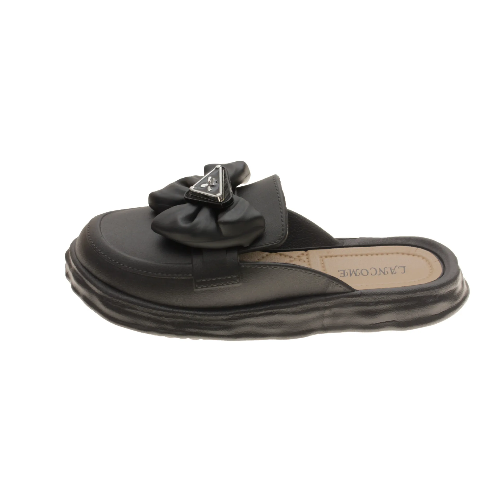 Fashion Women Slippers New Bow Platform Lady Commute Casual Sandals Baotou Thick Soled Shoes Comfortable Soft Sole Shoes Female