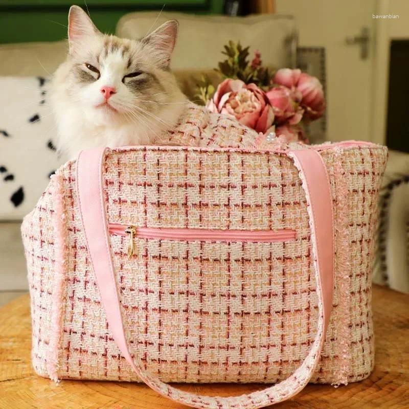 Dog Carrier Shoulder Bags For Small Dogs Pet Items Outdoor Portable Puppy Handbag Accessories Yorkshire Chihuahua Cat