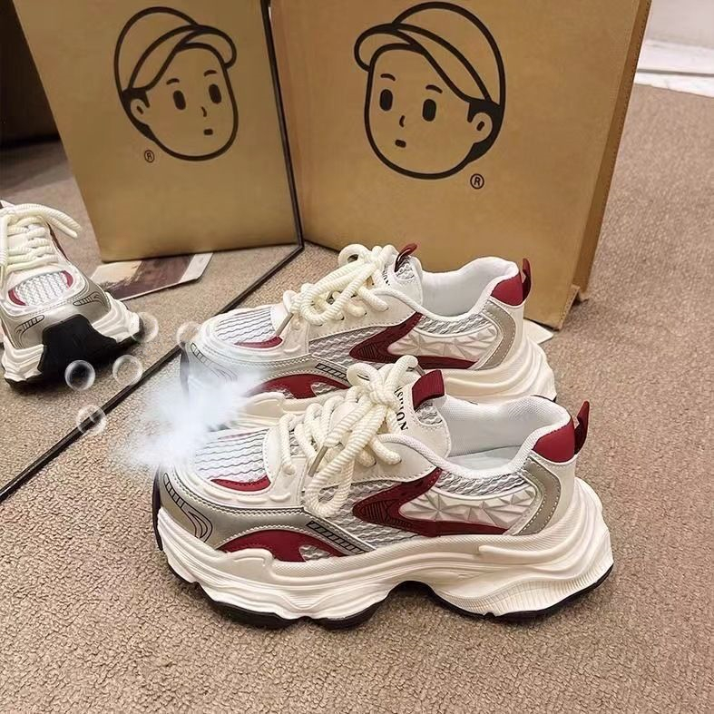 Trendy Women Sneakers Running Clunky Shoes Fashion Versatile Athleisure shoes