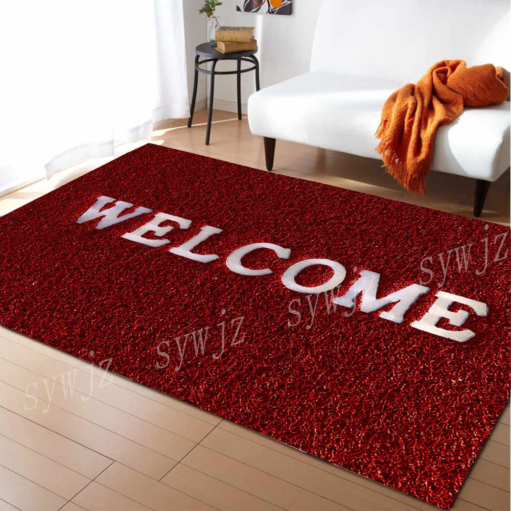 Wet Grass Carpet Green Area Rug Living Room Floor Mat Bedroom Bedside Bay Window Sofa Home Decor Washroom 241015